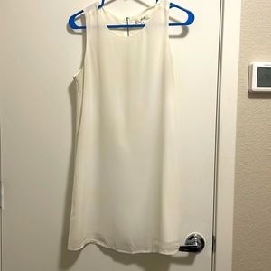 White, light weight little white dress